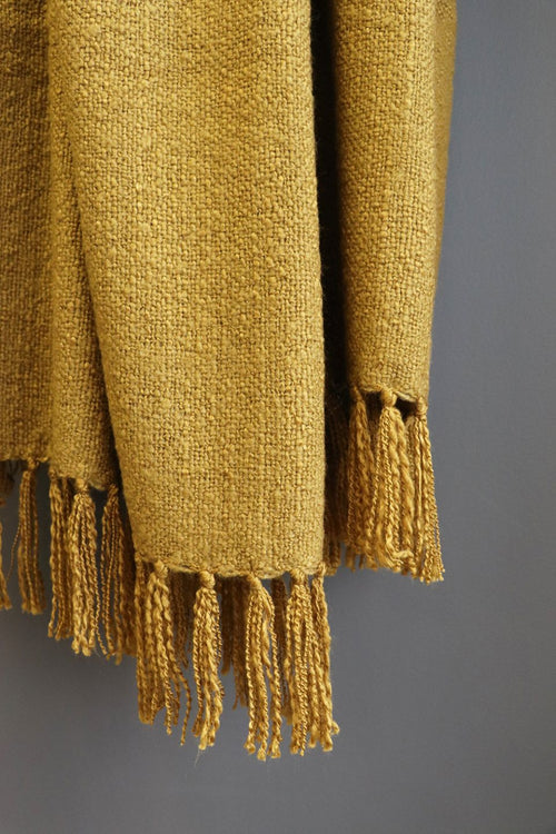 Serenade Turmeric 125x150cm Throw EOL HW Throws Mulberi   