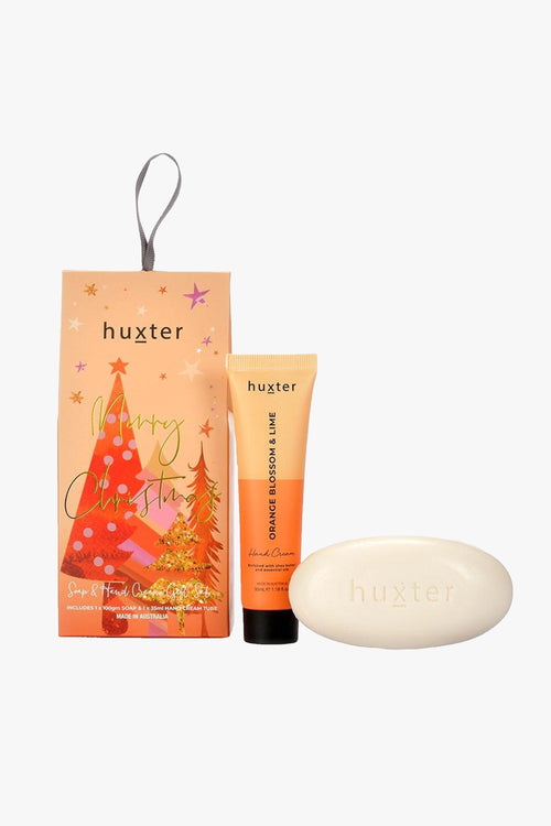 Orange Trees Hand Cream + Soap Gift Set HW Christmas Huxter   