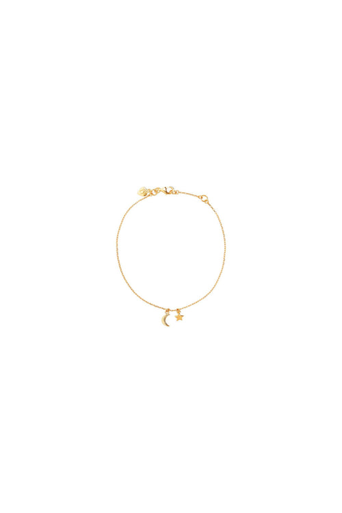 Star & Moon Bracelet Sterling Silver 14K Gold Plated ACC Jewellery Linda Tahija   