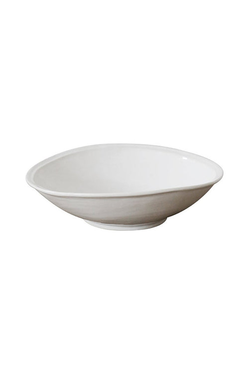 The Creamery White Salad Bowl HW Serveware - Plate, Bowl, Servers, Dish, Platter CC Interiors   