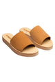 Tara Comfy Leather Slide Nude Natural Base Chunky sole