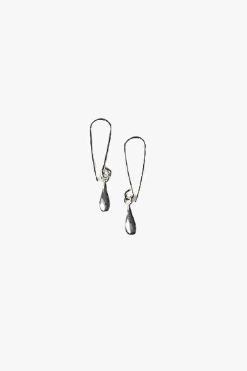 Teardrop Sterling Silver Hook Earrings ACC Jewellery Audrey Loves Ruby   