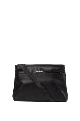 The Rose Crossbody Black Leather Bag ACC Bags - All, incl Phone Bags Duffle+Co   