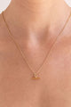 Valentine T - Bar Necklace Sterling Silver 14K Gold Plated