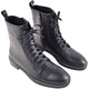 Waiter II Lace up Combat Black Leather Boot