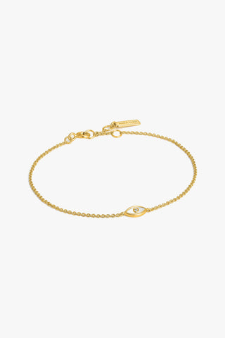 Wild Soul Evil Eye Gold Bracelet ACC Jewellery Ania Haie   