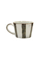 Zanzibar Striped Black and White Mug