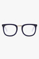 Alchemist Thick Frame Navy Blue Light Glasses