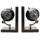 Black Globe Bookend