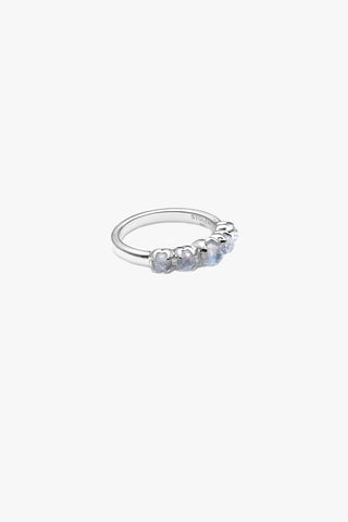Halo Moonstone Cluster Ring ACC Jewellery Stolen Girlfriends Club   