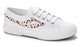 2953 Cotu White Ponyhair Dalmation Sneaker