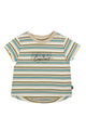 Kids Desert SS Blue Yellow Stripe Tee