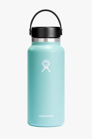 Hydro Flask 946ml Dew Mint Wide Mouth Drink Bottle HW Drink Bottles, Coolers, Takeaway Cups Hydro Flask   