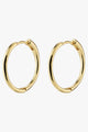 Eanna Maxi Hoops Recycled Gold Plated Earrings
