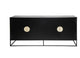 Moniq Black Sideboard 160cm