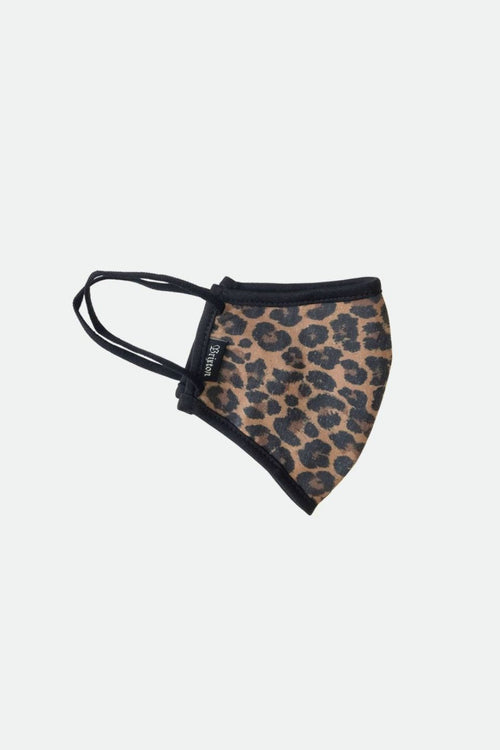 Leopard Antimicrobial Face Mask ACC Face Masks Brixton   