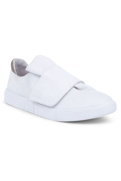 Jenny Velcro White Sneaker ACC Shoes - Sneakers Woden   