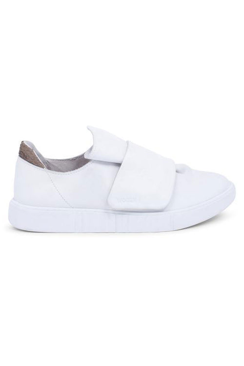 Jenny Velcro White Sneaker ACC Shoes - Sneakers Woden   