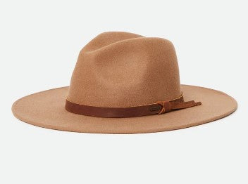 Joanna Packable Mojave Tan Felt Hat ACC Hats Brixton   