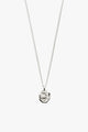 Jola Silver Plated Crystal Textured Pendant EOL Necklace