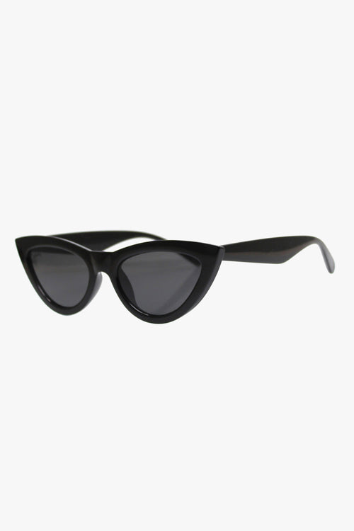 Kiss Kiss Black Cat Eye Sunglasses ACC Glasses - Sunglasses Reality Eyewear   