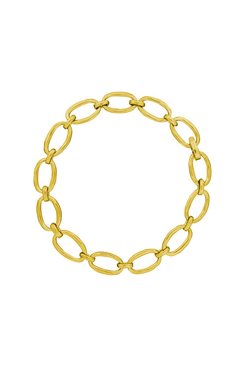 Link Chain Gold Bracelet ACC Jewellery Brie Leon   