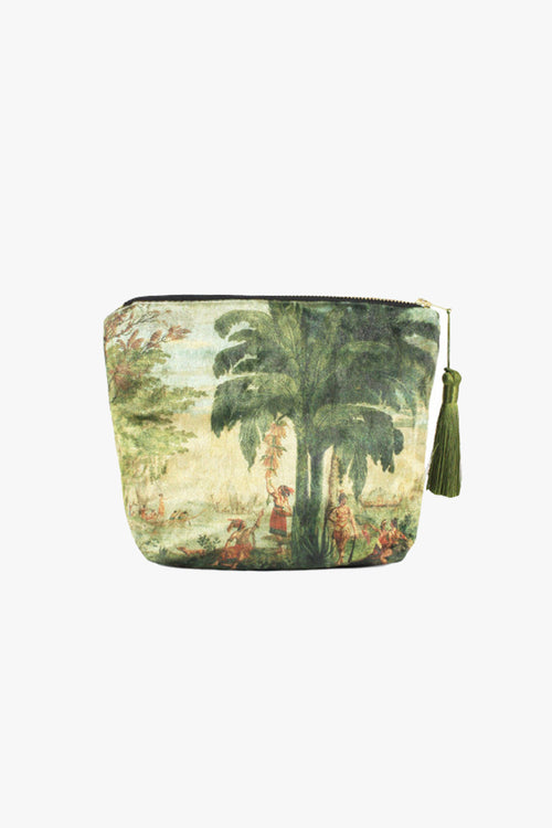 Pacifique Forest Velvet Cosmetic Bag ACC Bags - Wallets+Straps Cosmetic Laptop Ph cases 100% NZ   