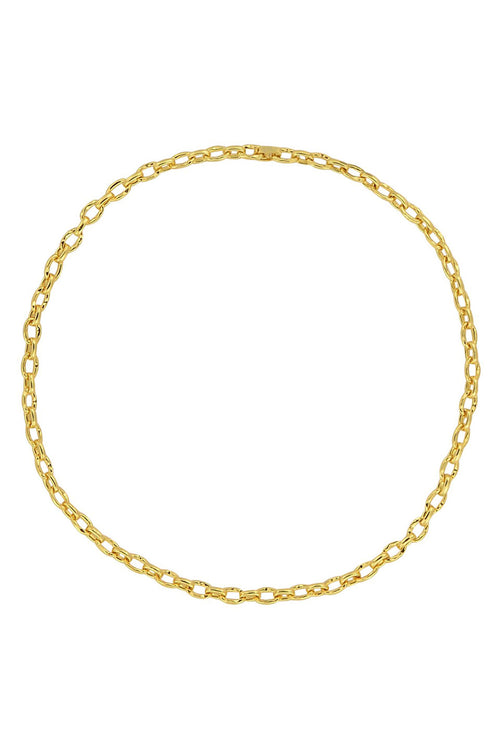 Mini Link Gold Chain Necklace 43cm ACC Jewellery Brie Leon   