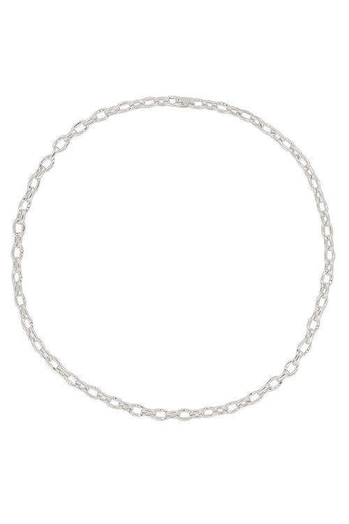 Mini Link Silver Chain Necklace 43cm ACC Jewellery Brie Leon   