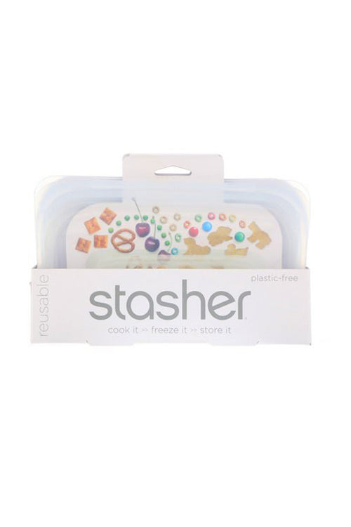 Stasher Clear Snack Bag HW Serveware - Plate, Bowl, Servers, Dish, Platter Stasher   