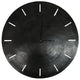 Songo Black Round Clock 73cm