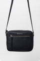 Tallulah Medium Rectangle Zip Graphite Shoulder Bag