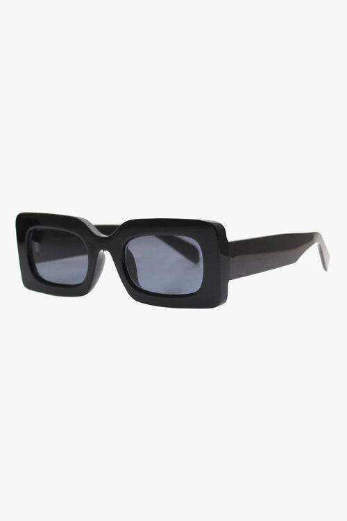 Twiggy Black Eco Square Sunglasses ACC Glasses - Sunglasses Reality Eyewear   