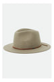 Wesley Packable Fedora Light Olive Wool Felt Hat